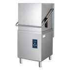 Lave-vaisselle à capot PROFI Digital 54 SLE 50x50 cm (dimensions du panier), avec doseur de détergent et de produit de rinçage, avec pompe de vidange & adoucisseur, Fabriqué en Europe, 400 Volt