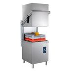 Lave-vaisselle à capot PROFI Digital 54 SL 50x50 cm (dimensions du panier), avec doseur de détergent et de produit de rinçage, avec pompe de vidange, Fabriqué en Europe, 400 Volt