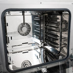 Tecnoeka Four à chaleur tournante électrique 4x 429x345 mm avec vapeur