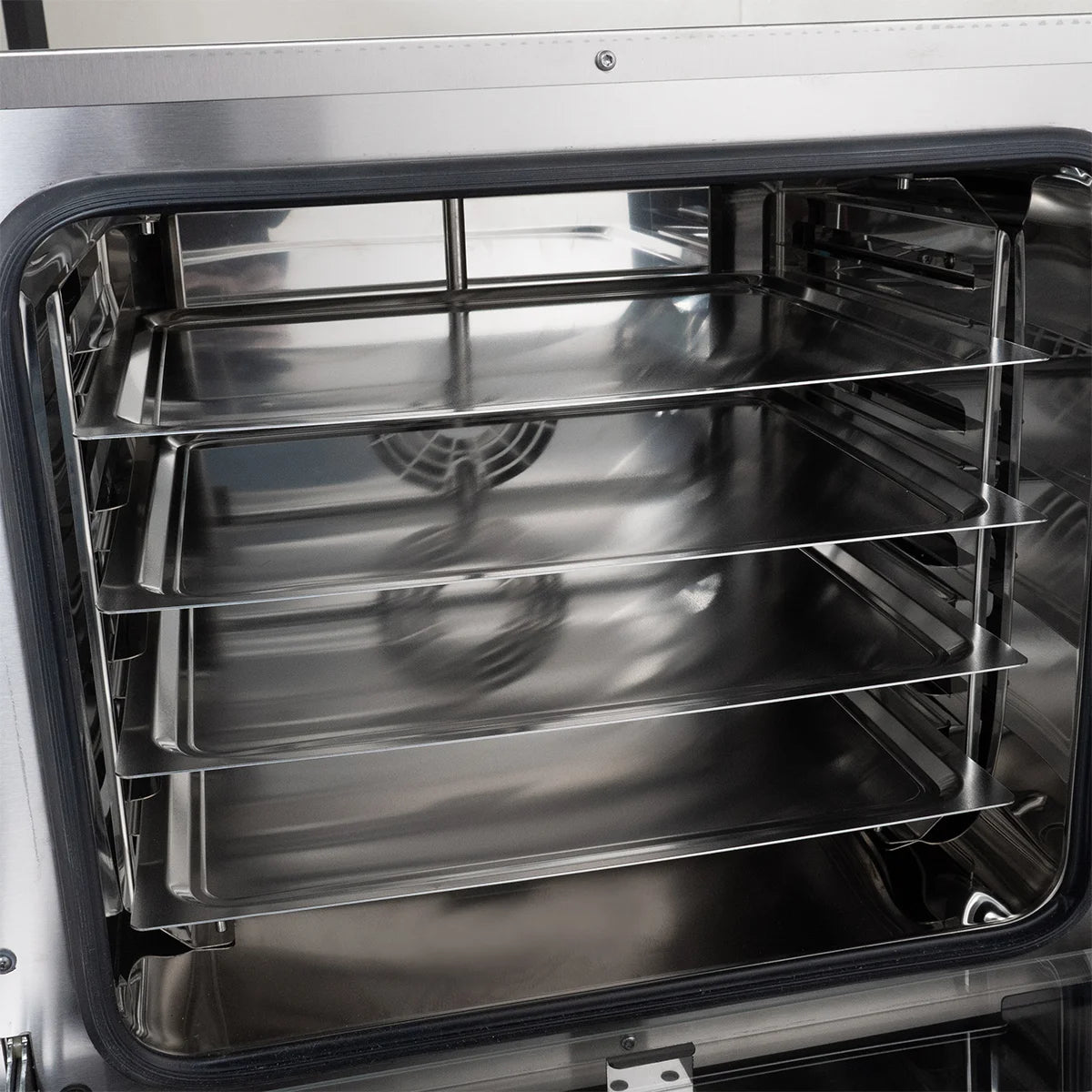 Tecnoeka Four à chaleur tournante électrique 4x 429x345 mm avec vapeur