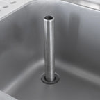 Table de lavage ECO 12x7 avec 1 bac à droite