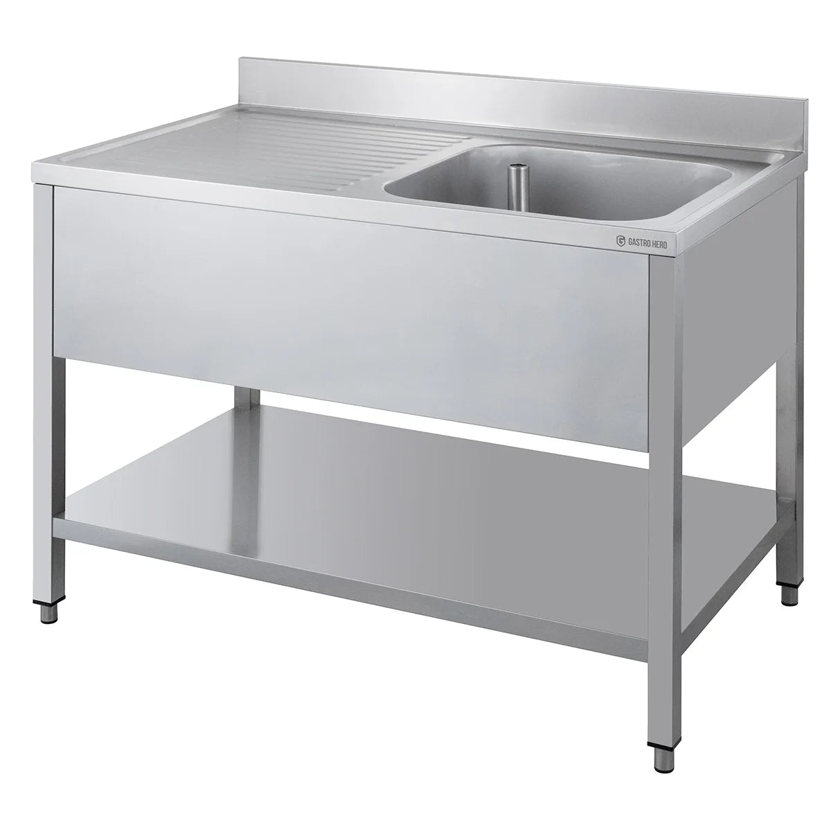 Table de lavage ECO 12x7 avec 1 bac à droite