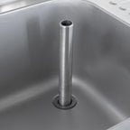 Table de lavage ECO 12x7 avec 1 bac à gauche
