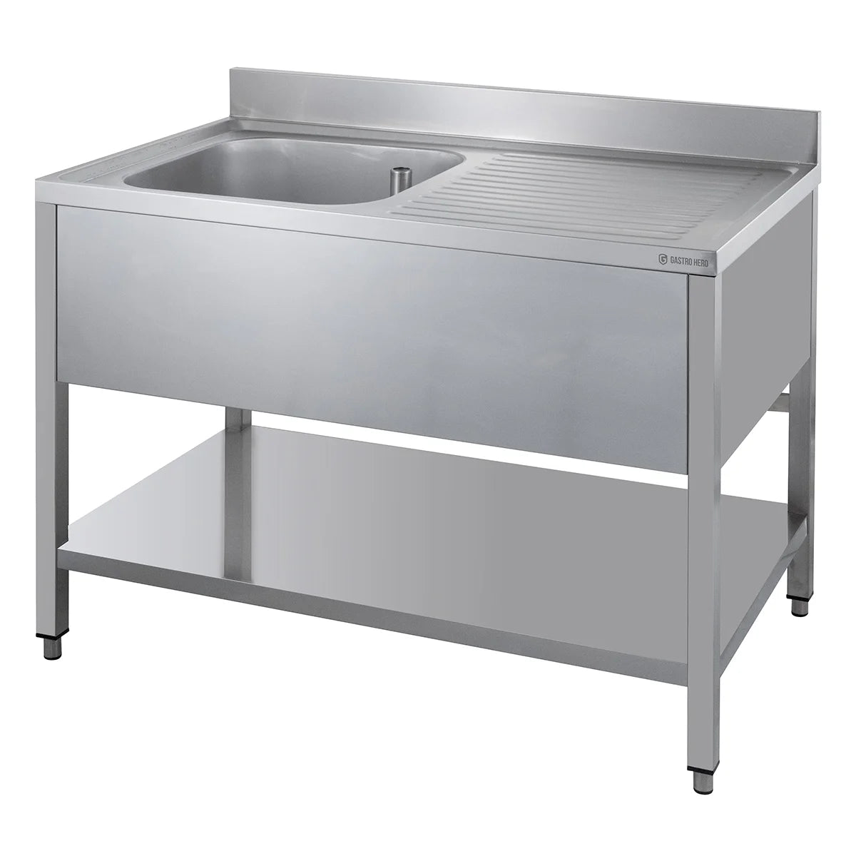 Table de lavage ECO 12x7 avec 1 bac à gauche