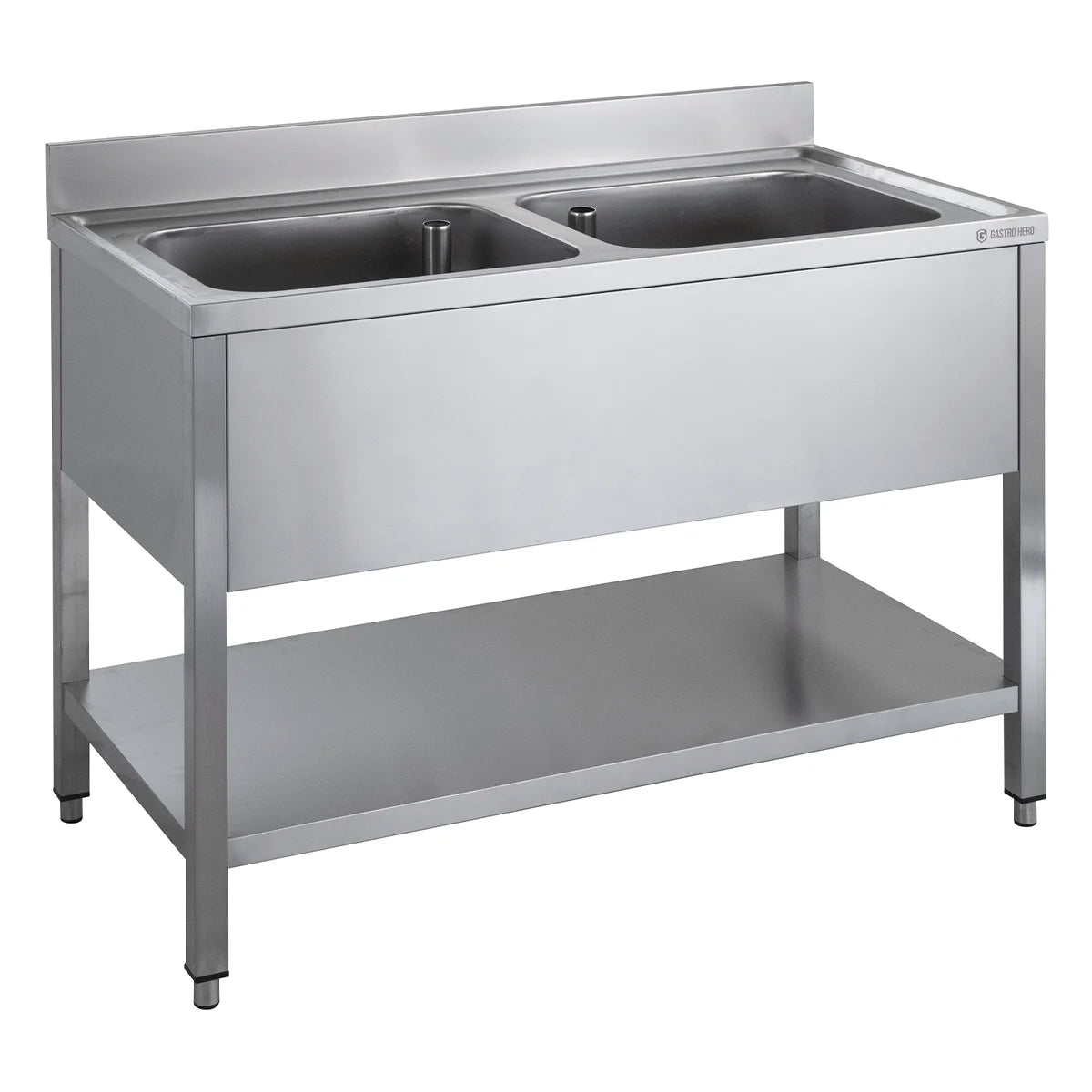 Table de lavage ECO 12x6 avec 2 bacs