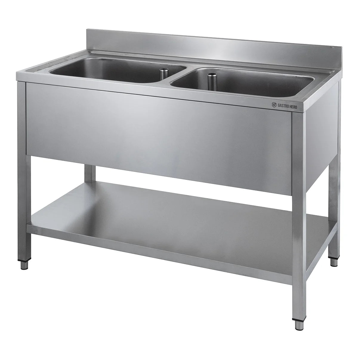Table de lavage ECO 12x6 avec 2 bacs