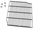 1 grille gauche (noire) et 4 clips