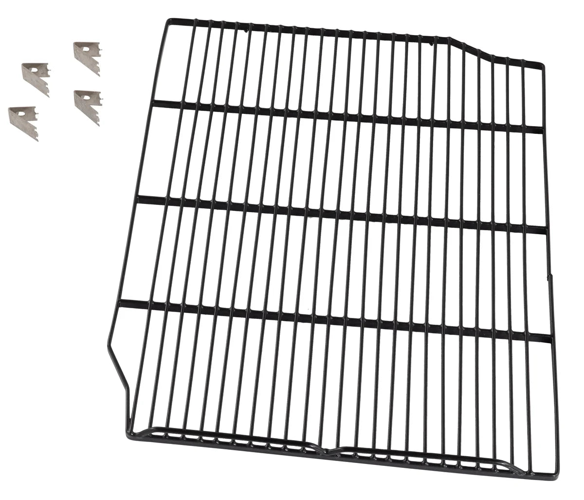 1 grille gauche (noire) et 4 clips