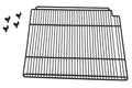 Une grille droite et quatre clips pour GKS-1000ST (noir)