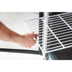 Table réfrigérée Polar Série U 2 portes 282 litres sur roulettes