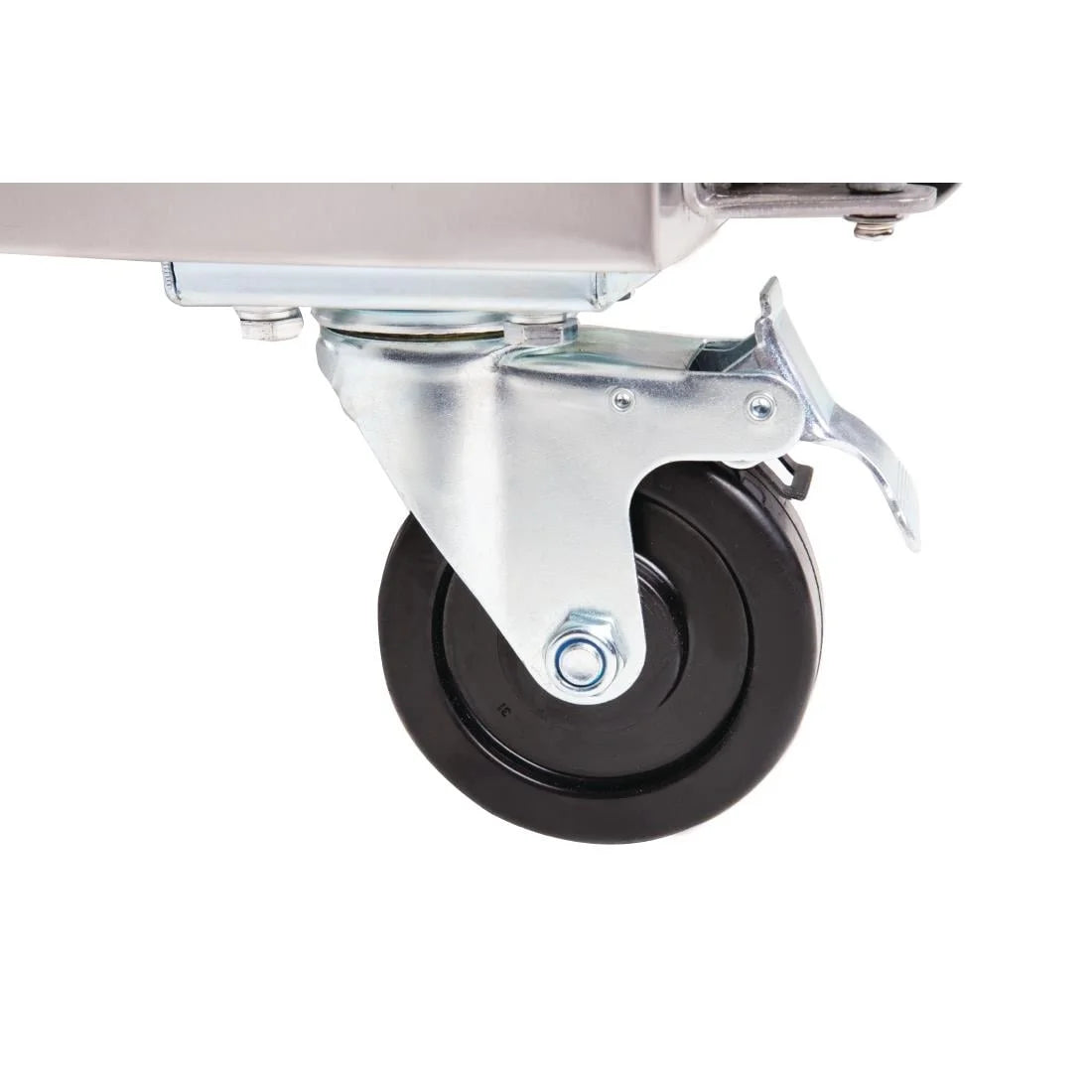 Table réfrigérée Polar Série U 2 portes 282 litres sur roulettes