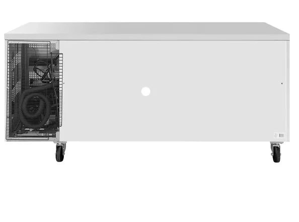 Table réfrigérée Polar Série U 6 tiroirs 465 litres sur roulettes