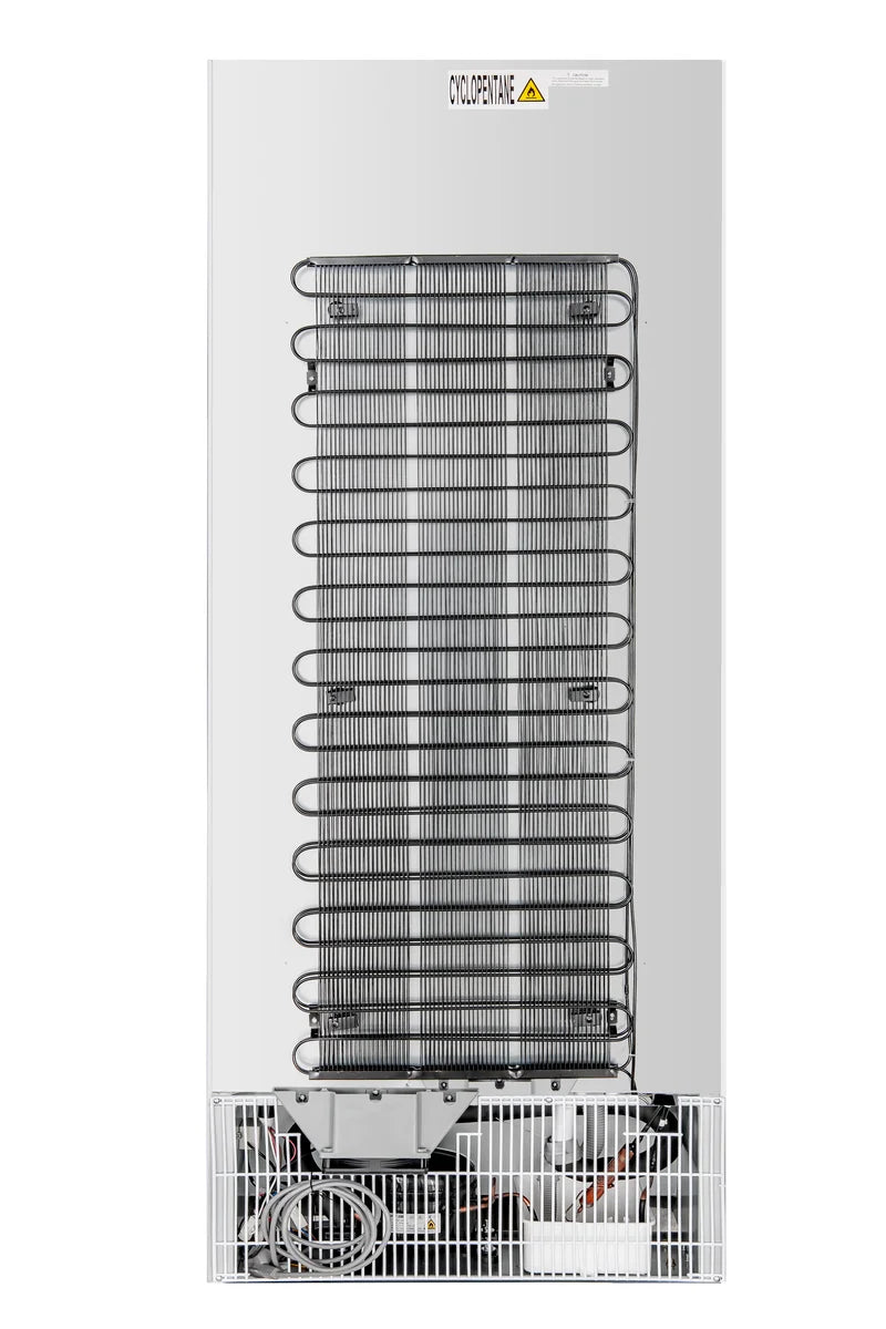 Armoire de congélation ECO 600, intérieur en plastique, blanc