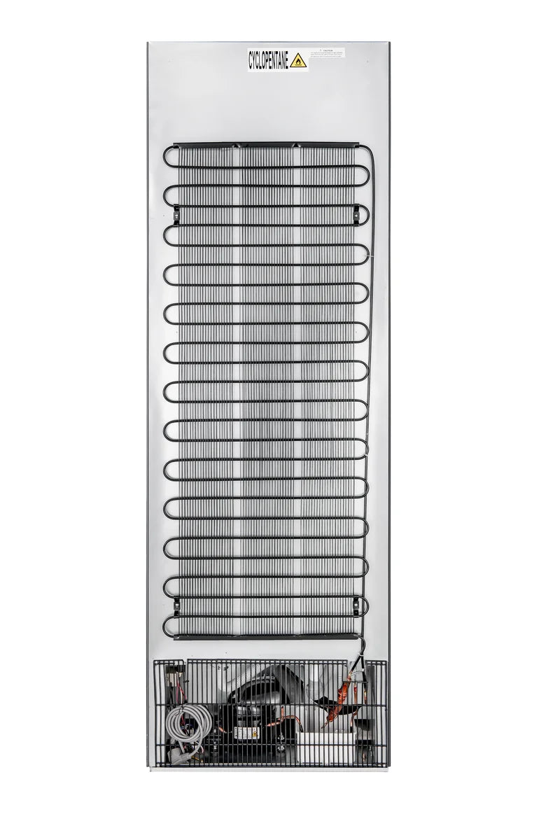 Armoire de congélation ECO 400, intérieur en plastique, noir