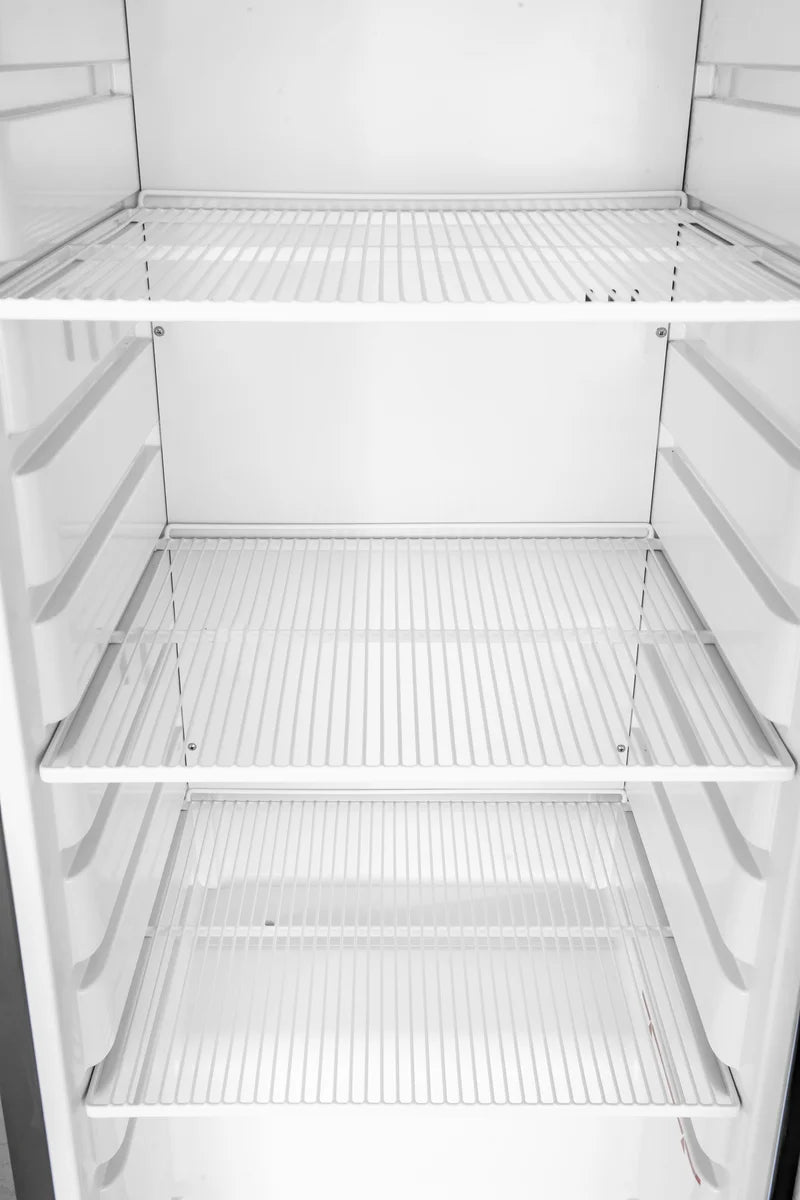 Armoire de congélation ECO 400, intérieur en plastique, noir
