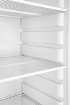 Armoire de congélation ECO 400, intérieur en plastique, noir