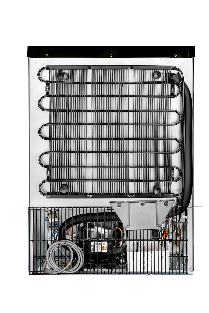 Armoire de congélation ECO 200, intérieur en plastique, noir