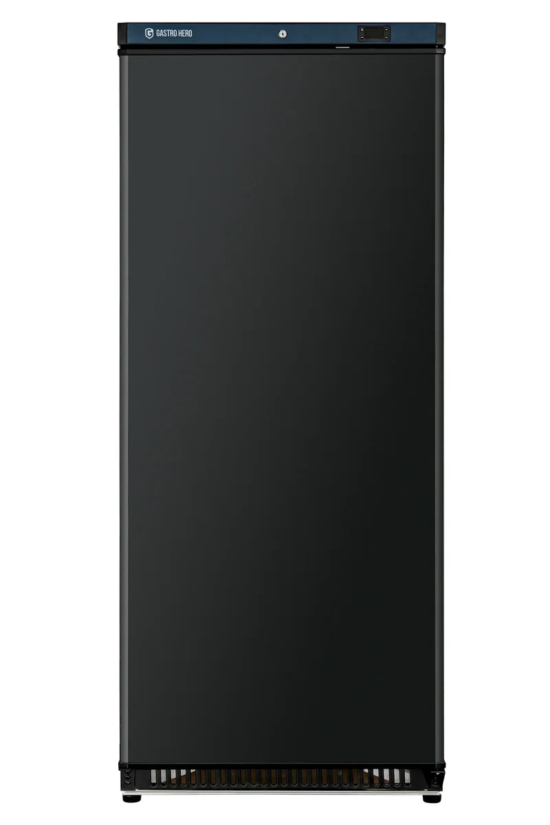 Armoire réfrigérée ECO 600, intérieur en plastique, extérieur noir