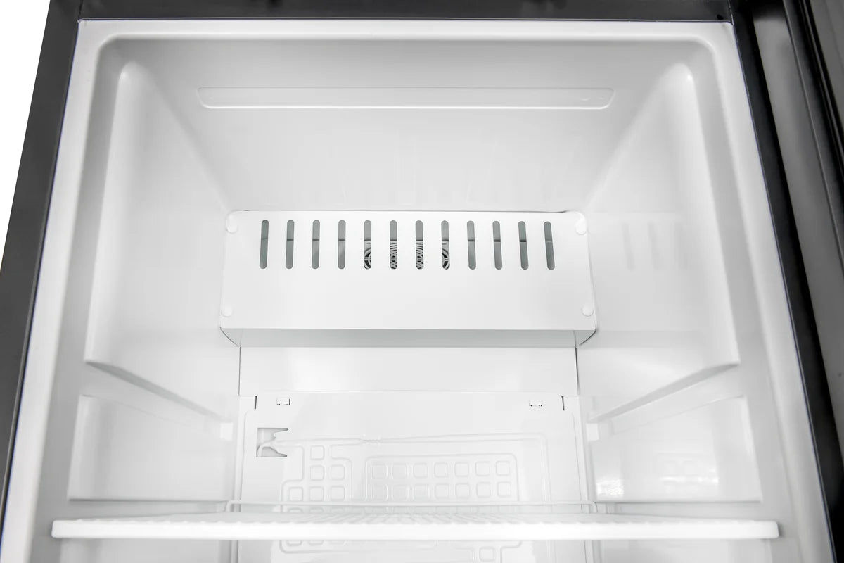 Armoire réfrigérée ECO 400, intérieur en plastique, noir