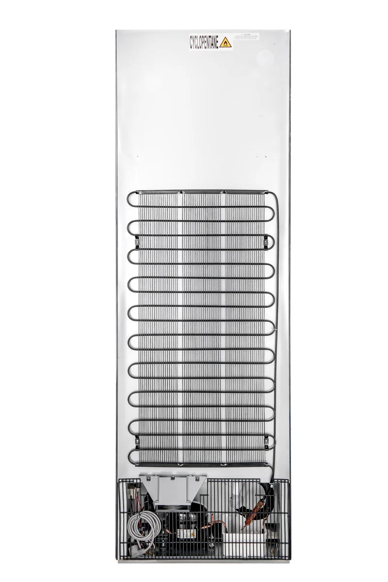Armoire réfrigérée ECO 400, intérieur en plastique, noir