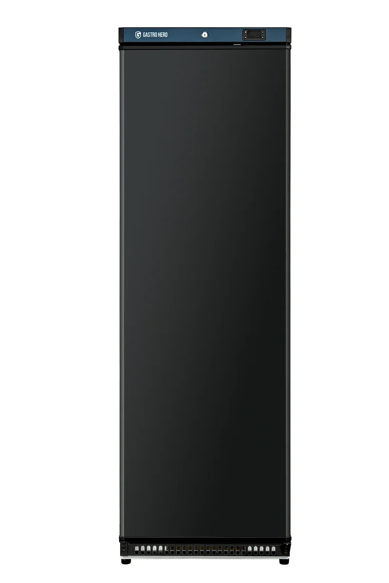 Armoire réfrigérée ECO 400, intérieur en plastique, noir