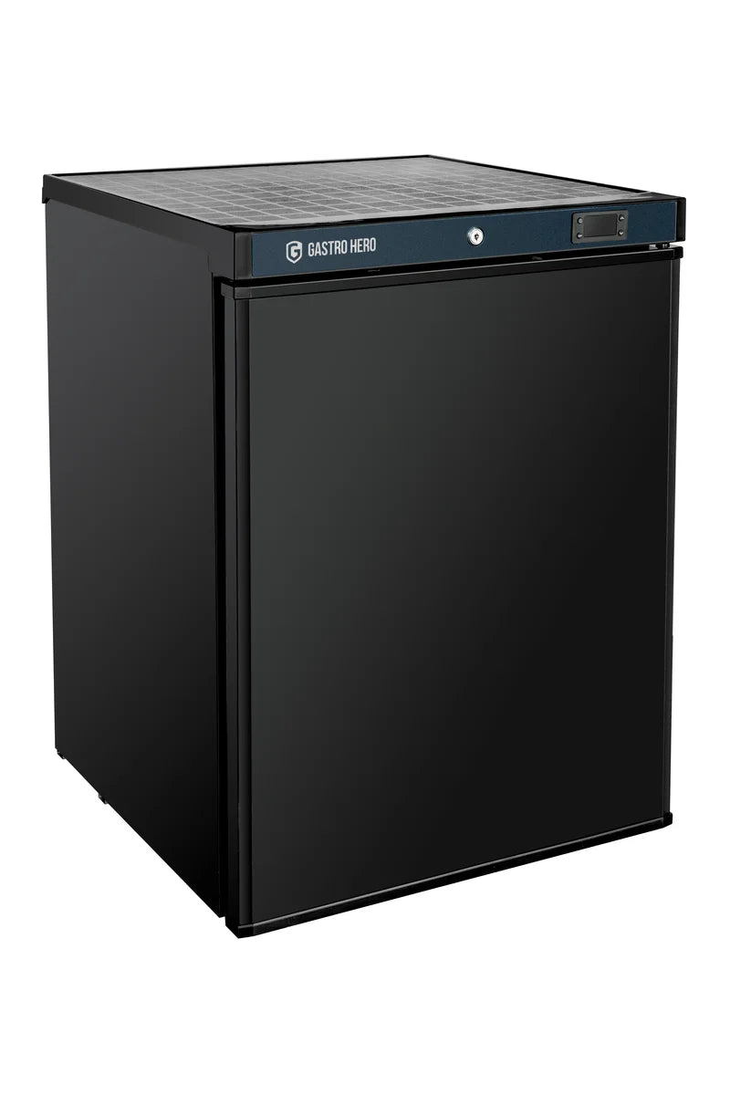 Armoire réfrigérée ECO 200, intérieur en plastique, noir