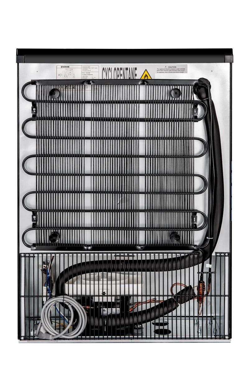 Armoire réfrigérée ECO 200, intérieur en plastique, noir
