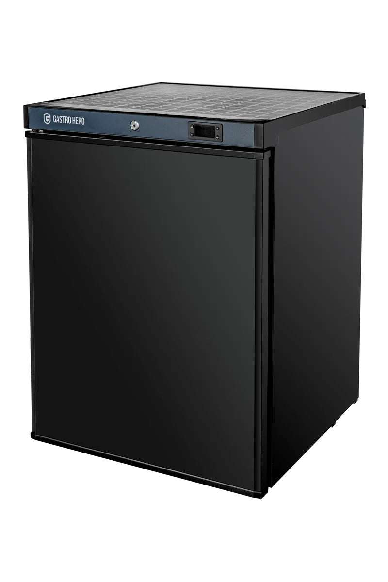 Armoire réfrigérée ECO 200, intérieur en plastique, noir