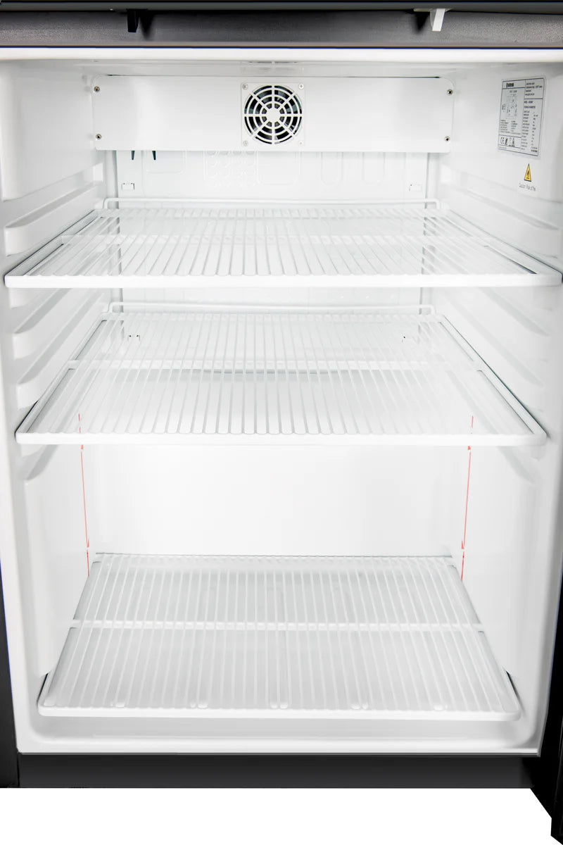 Armoire réfrigérée ECO 200, intérieur en plastique, noir
