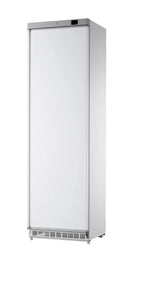 Armoire réfrigérée ECO 400, intérieur en plastique, blanc