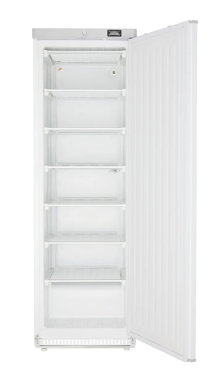 Armoire de congélation ECO 400, intérieur en plastique, blanc
