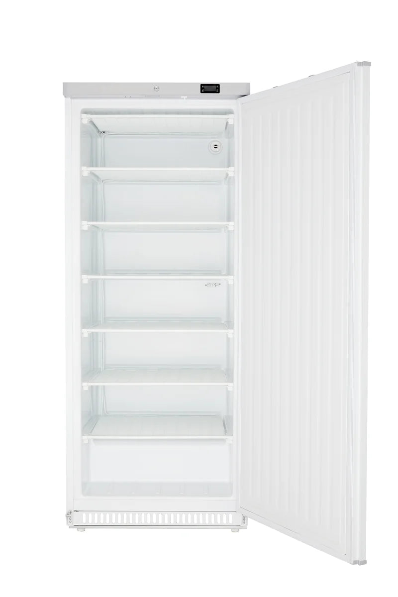 Armoire de congélation ECO 600, intérieur en plastique, blanche