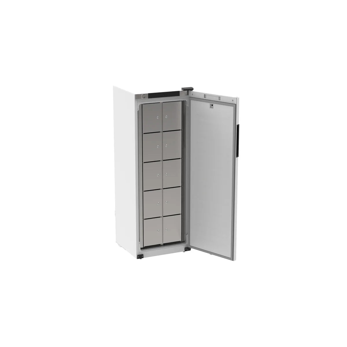 Armoire réfrigérée collective Rieber multipolar® 380 - 10 compartiments - porte à droite