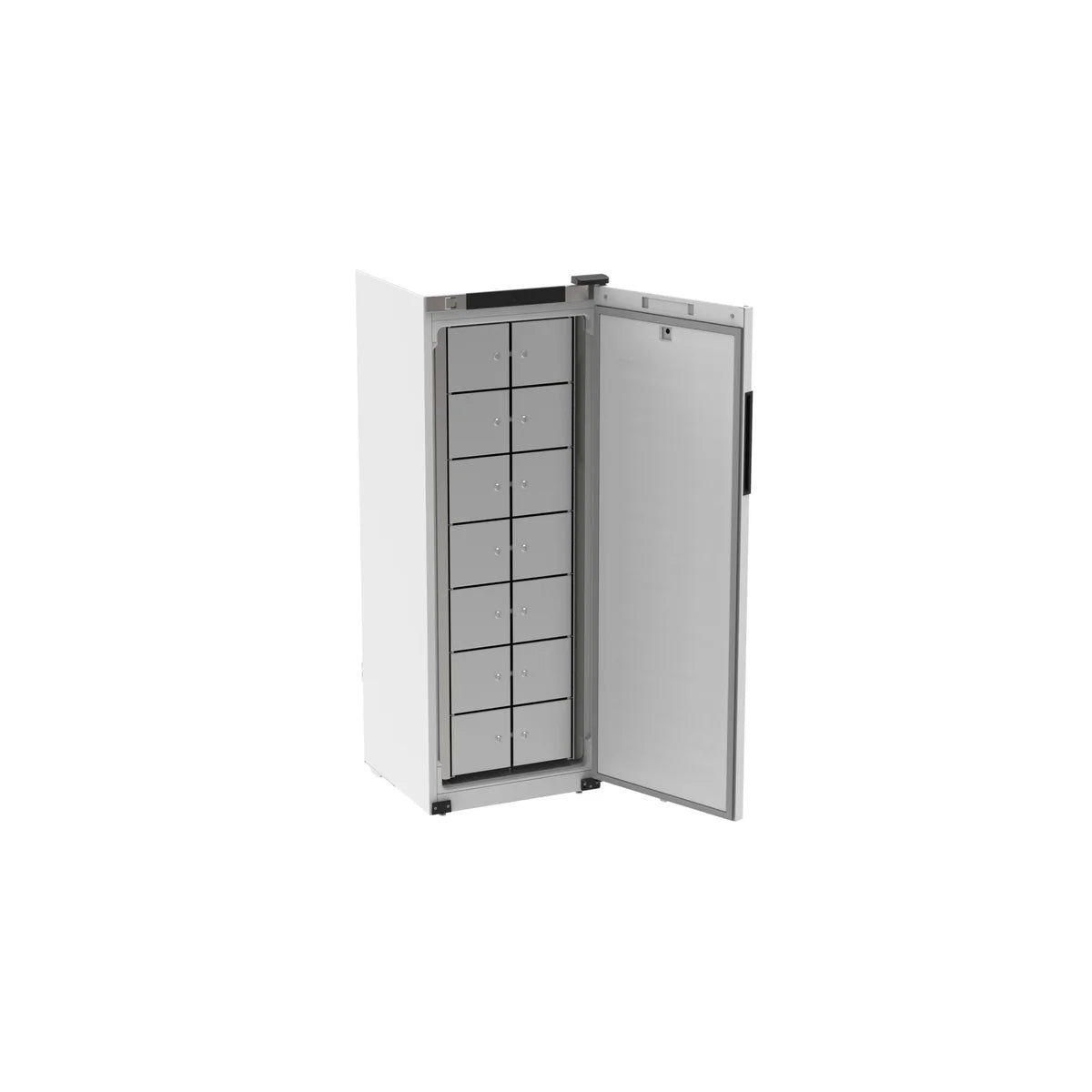 Armoire réfrigérée collective Rieber multipolar® 380 - 14 compartiments - porte à droite