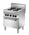 Bartscher Fourneau électrique 650 Snack avec four électrique