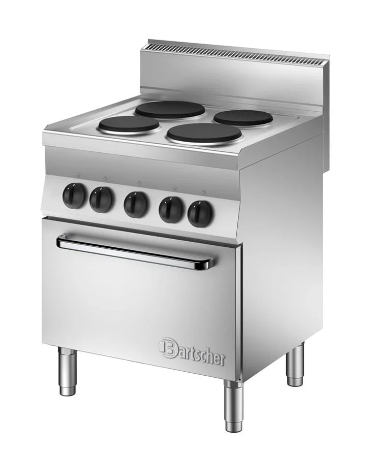 Bartscher Fourneau électrique 650 Snack avec four électrique