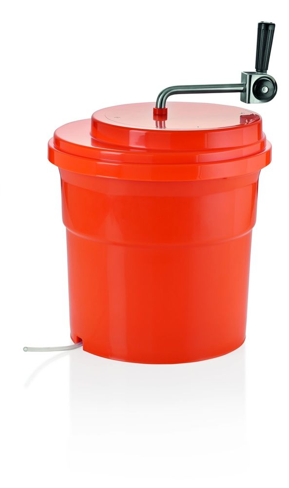 Essoreuse à salade en polypropylène orange 16,5 litres