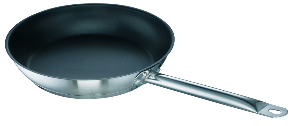 Poêle à frire Chef avec revêtement anti-adhésif DIAMAS PRO Chef, inox 28cm