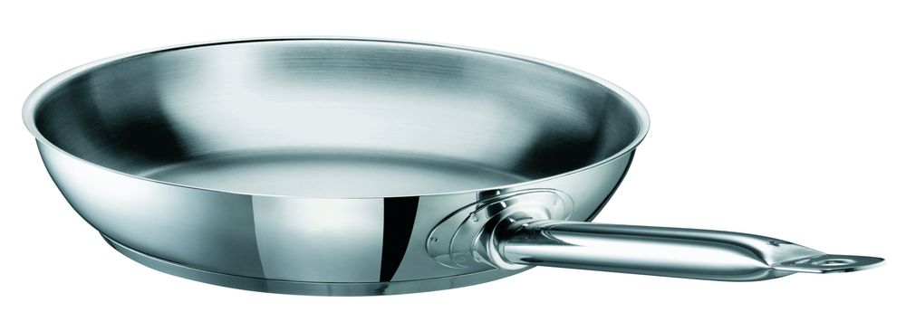 Poêle à frire Industar, acier inoxydable, nue, 28cm