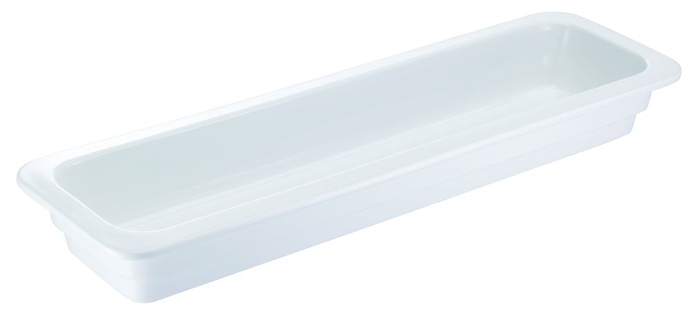 Récipient GN 2/4 Cellana en porcelaine, 65 mm, environ 3,30 l