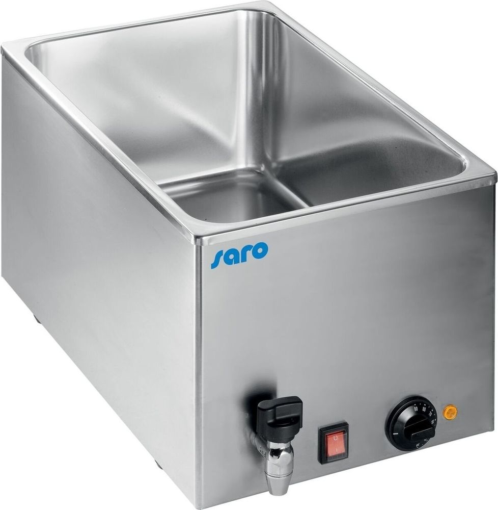Bain-marie 210 GN 1/1 200 mm, avec robinet