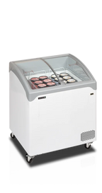 Congélateur coffre pour crème glacée Tefcold NIC202SCEB