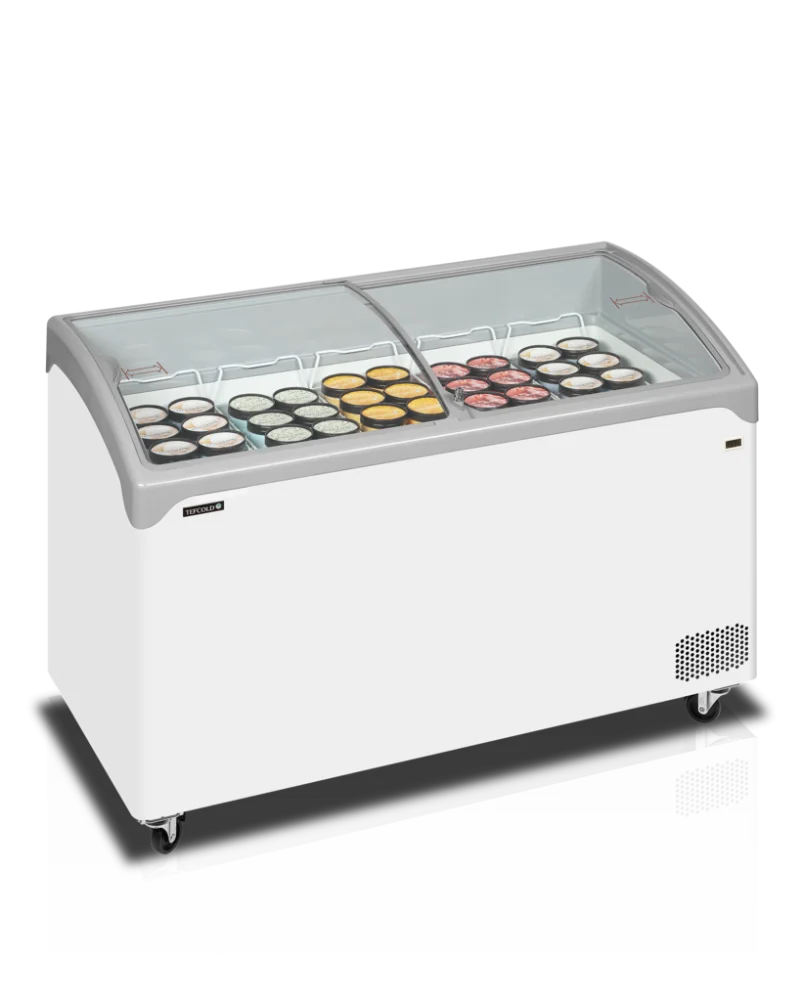 Congélateur coffre pour crème glacée Tefcold NIC402SCEB
