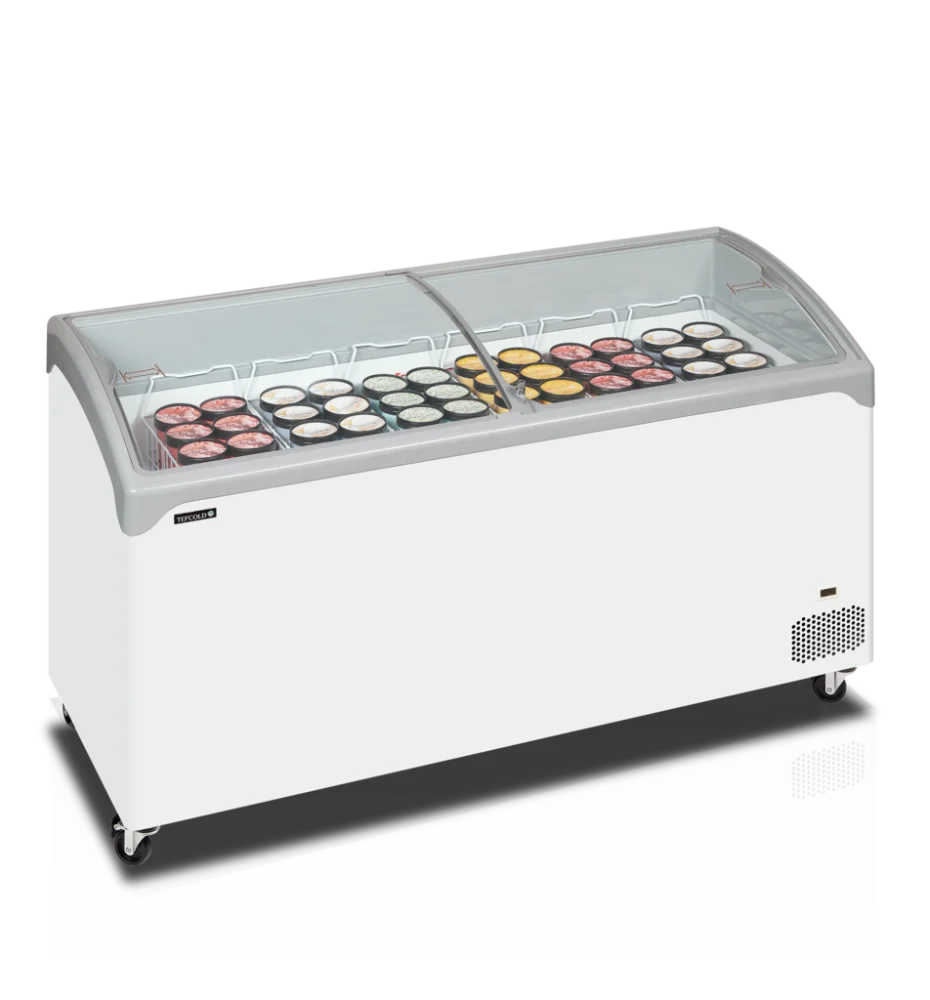 Congélateur coffre pour crème glacée Tefcold NIC502SCEB