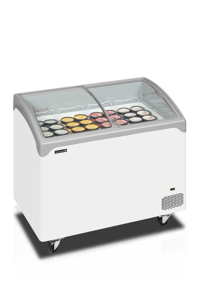 Congélateur coffre pour crème glacée Tefcold NIC302SCEB