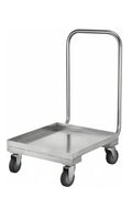 Chariot de transport ECO pour casiers de lavage 50x50 cm avec poignée