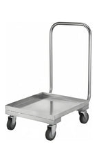 Chariot de transport ECO pour casiers de lavage 50x50 cm avec poignée