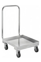Chariot de transport ECO pour casiers de lavage 50x50 cm avec poignée