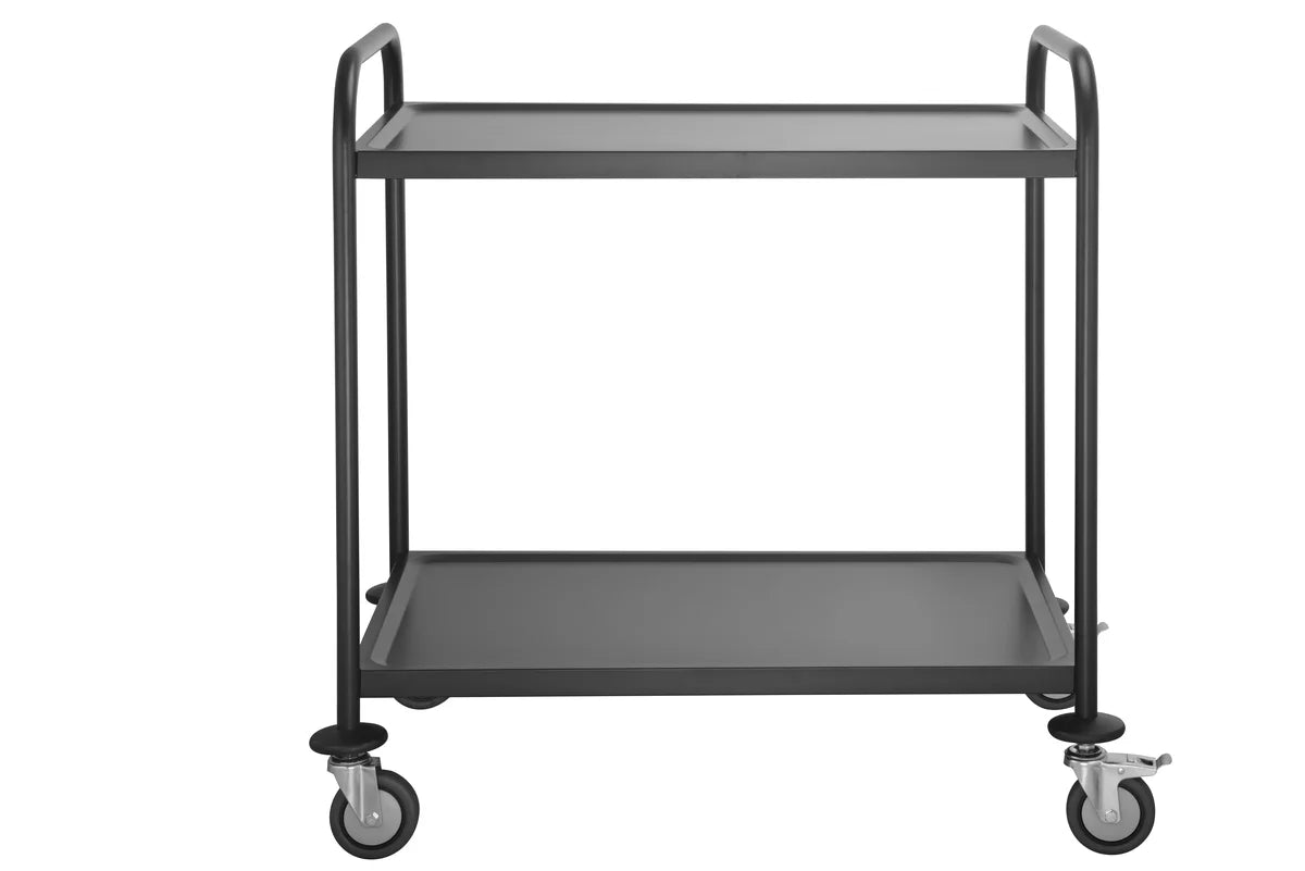 Chariot de service et de transport ECO 2 noir