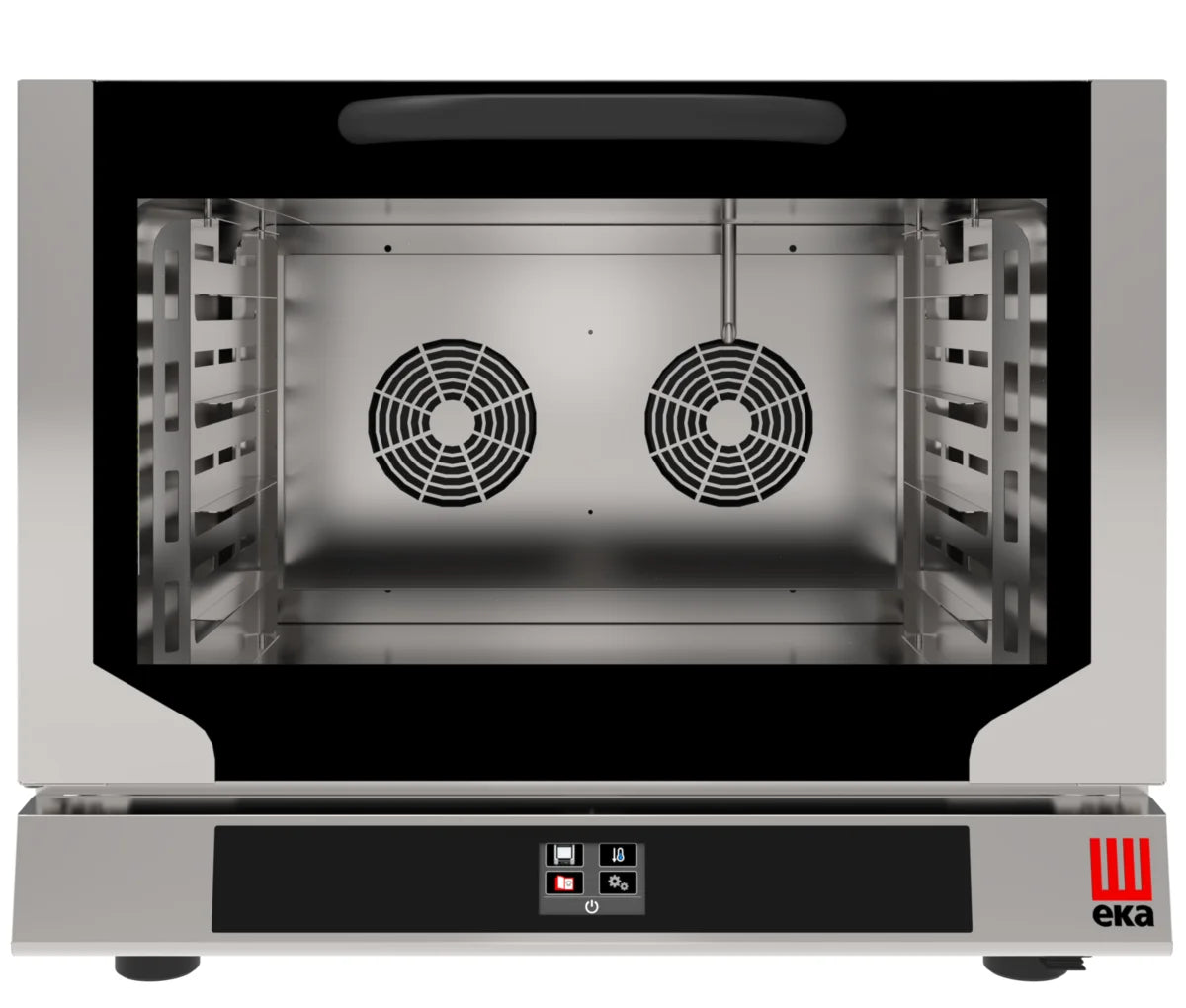 Four à convection ventilée Tecnoeka Evolution Next EKF 464 N T UD, 4 x 600x400 mm, vapeur directe, commande tactile
